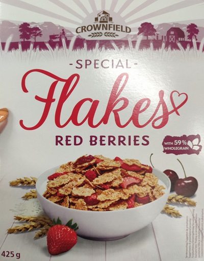 Crownfield special flakes red berries
